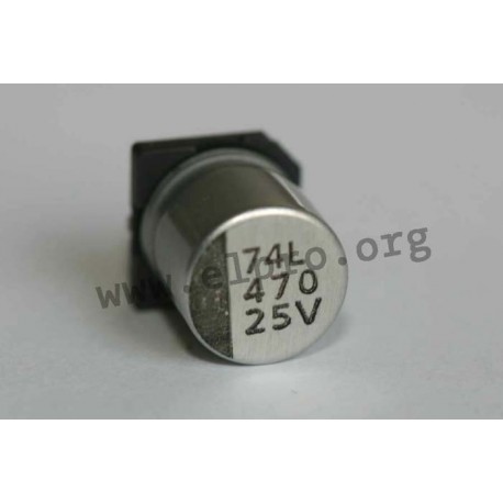E-SMD 25 V 100 µF 105°ESR