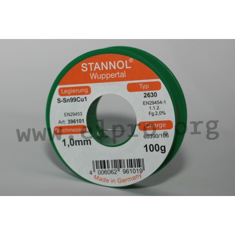 Stannol series 2630 TC