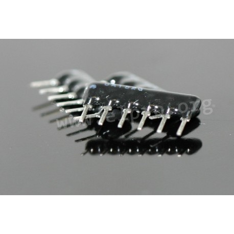 6 pins/5 resistors