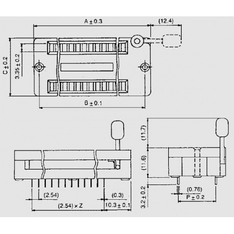 dimensions TEX 24, TEX 28, TEX 32