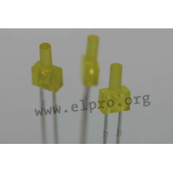 LED 2 mm gelb