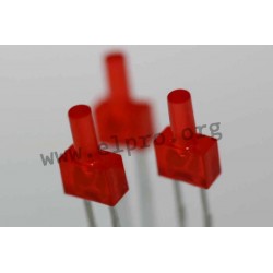 LED 2 mm rot
