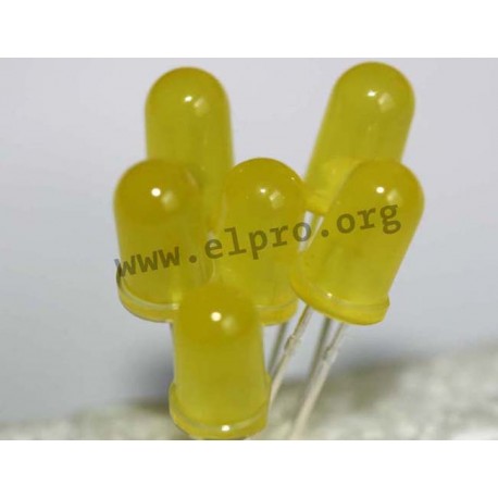 LED 5 mm gelb