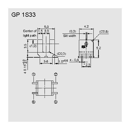 dimensions GP 1S33 J0000F