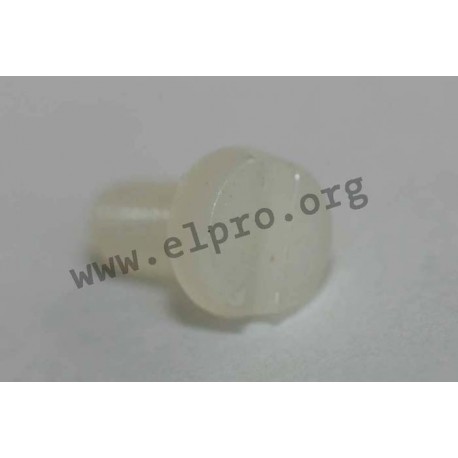 Zylinderkopf mit Schlitz