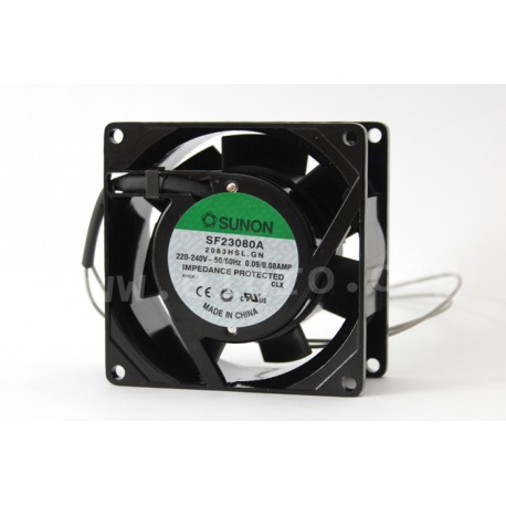 SUNON SF23080A-2083HSL.GN Cooling fan 220-240V 0.09/0.08AMP 80x80x38mm #MG43 QL 
