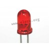 LED 5 mm rot 90mCd 40°