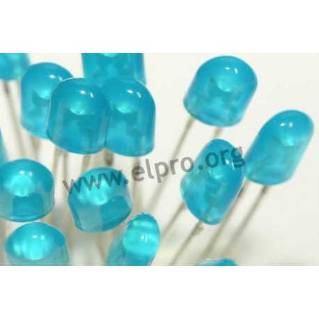 LED oval blau 450mCd