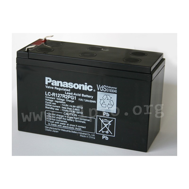 LC-R 127 R2PG1, 12 V, by Panasonic - elpro Elektronik
