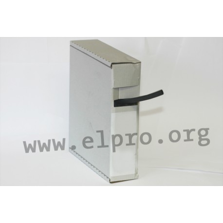 S 6,4mm 2:1 8m schwarz