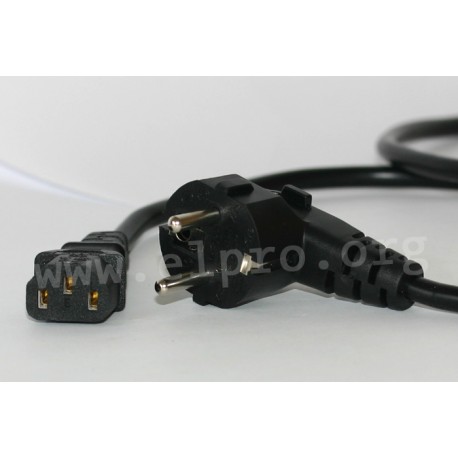 SGK 2,5m black 1mm²