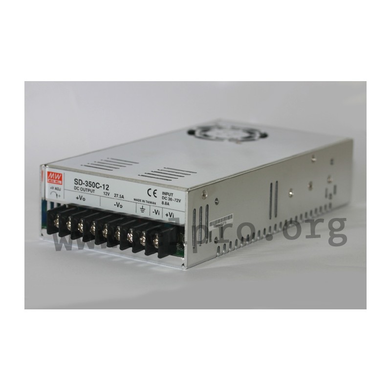 SD-350B-24 Mean Well DC/DC converters, 350W - elpro Elektronik