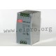 dimensions and terminal pin assignment DRH-120-48