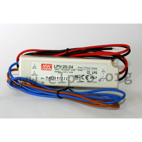 Meanwell LPV-20 serie