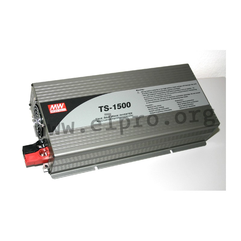 TS-1500-212B Mean Well DC/AC converters, 1500W - elpro Elektronik