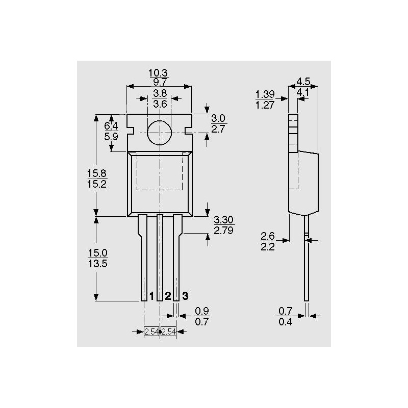 BTB 12-600 CWRG, triacs, TO-housing - elpro Elektronik
