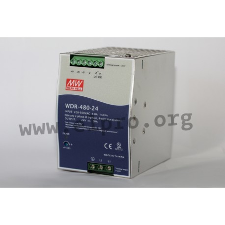 Meanwell WDR-480 series