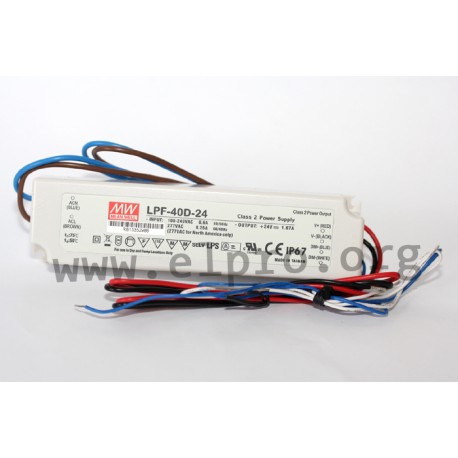 Meanwell LPF-40D series