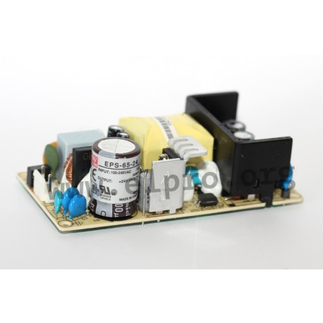 dimensions and terminal pin assignment EPS-65