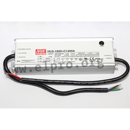 Meanwell HLG-185H-C series