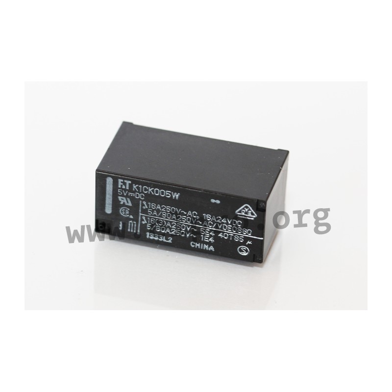 elektromagnetisch SPDT USpule FTR-K1CK005W Relais 5VDC 16A/250VAC 16A FUJITSU 