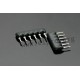 6 pins/3 resistors NW 06-3 1 k