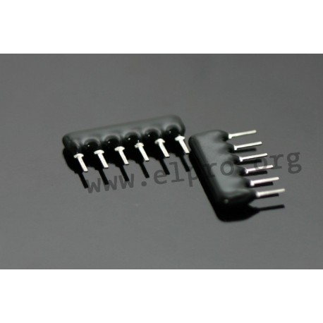 6 pins/3 resistors