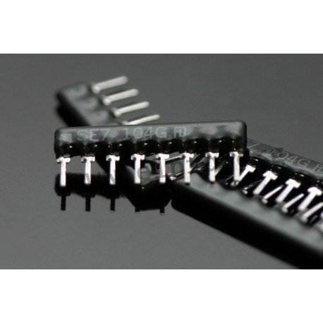 8 pins/7 resistors