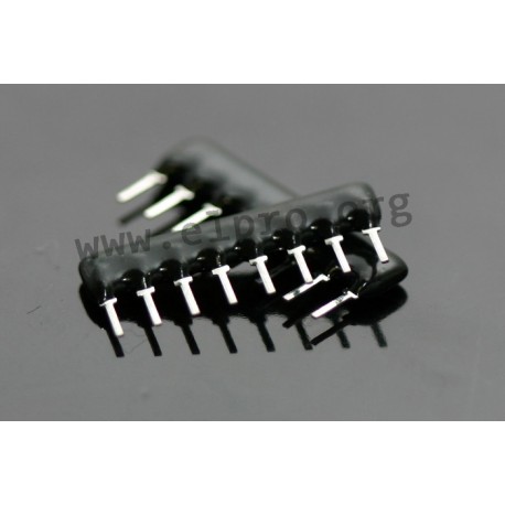8 pins/4 resistors