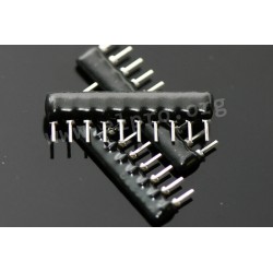 10 pins/9 resistors