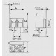 dimensions KS 2-polig ETB11020B000Z