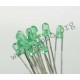 3mm, grün, transparent LED 3mm gelb 200mCd 30° t 204-10UYT/S530-A3