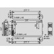 dimensions and terminal pin assignment SD-1000H-12