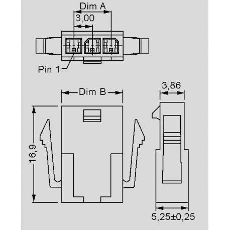 dimensions  87 W 301X1C