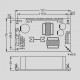 dimensions and terminal pin assignment PSD-45A-05