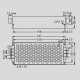 dimensions and terminal pin assignment RSD-100D-5
