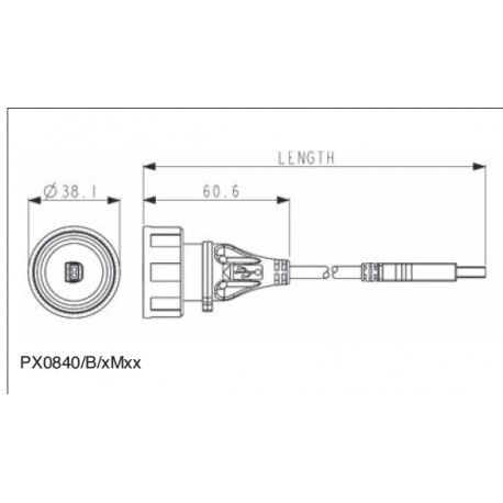 dimensions PX0840/B_
