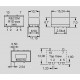 dimensions and terminal pin assignment R1D-0505