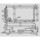 dimensions and terminal pin assignment MSP-200-48