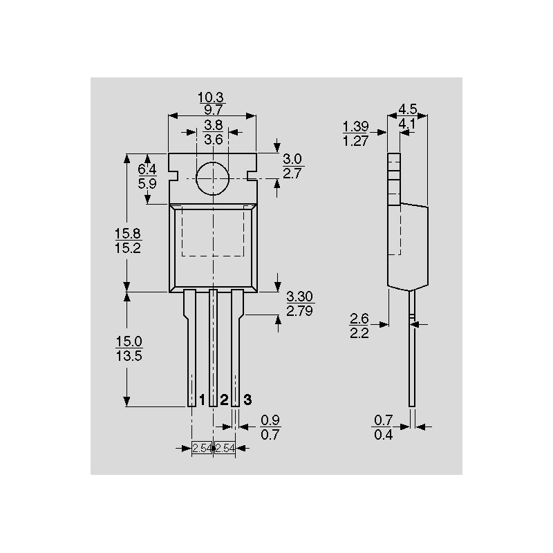MBR 2060 CT, TO housing (Schottky diodes) - elpro Elektronik