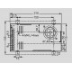 dimensions and terminal pin assignment RSP-320-13.5