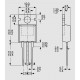 dimensions TO220AB IRF 840 A IRF840APBF