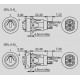 dimensions SRL-5-K, M SRL-5-KS2 SRL-5-K-S-2