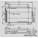 dimensions and terminal pin assignment RSP-200-13.5
