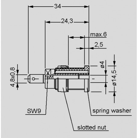 Abmessungen SEB 6450