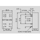 dimensions and terminal pin assignment SCW 08A-05 SCW08A-05