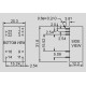dimensions and terminal pin assignment DCW12A-12