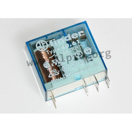 Finder 46.61.8.230.4040 Relè ad innesto 230 V/AC 16 A 1 scambio 1 pz Finder 46.61.8.230.4040 Relè ad innesto 230 V/AC 16 A 1 scambio 1 pz