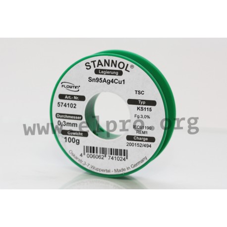 KS115 d 0,3mm 100g