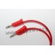 Schützinger MFK15/1/50/RT measuring leads MFK 15/1 50 cm rot MFK15/1/50/RT